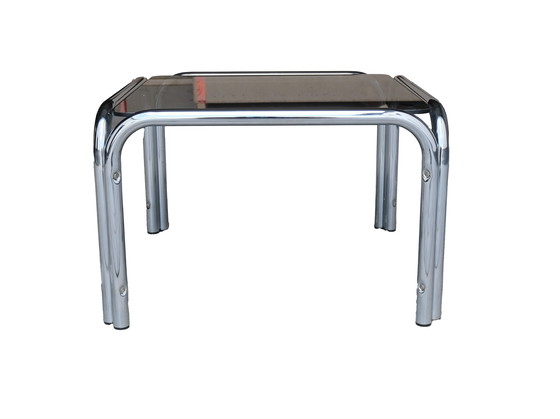 Image 1 of Vintage glass table in Bauhaus style