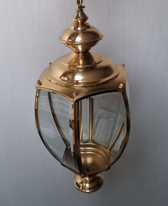 Image 1 of Ideal Lux Aida-X9 Sp/1 Brass hang Lamp