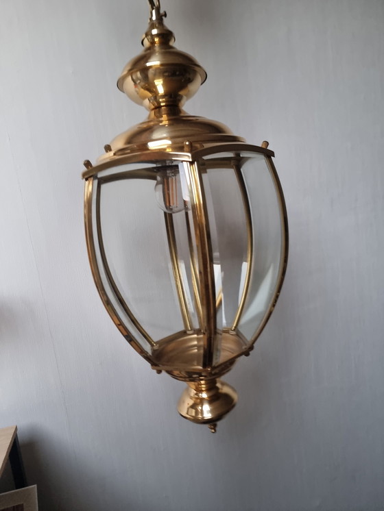 Image 1 of Ideal Lux Aida-X9 Sp/1 Brass hang Lamp