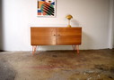 Small Vintage Sideboard Dresser 1960