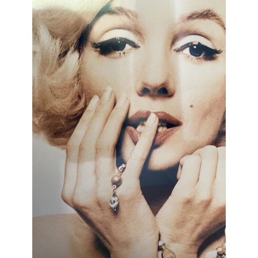 Fotografía vintage de Marilyn por Bert Stern, 1980