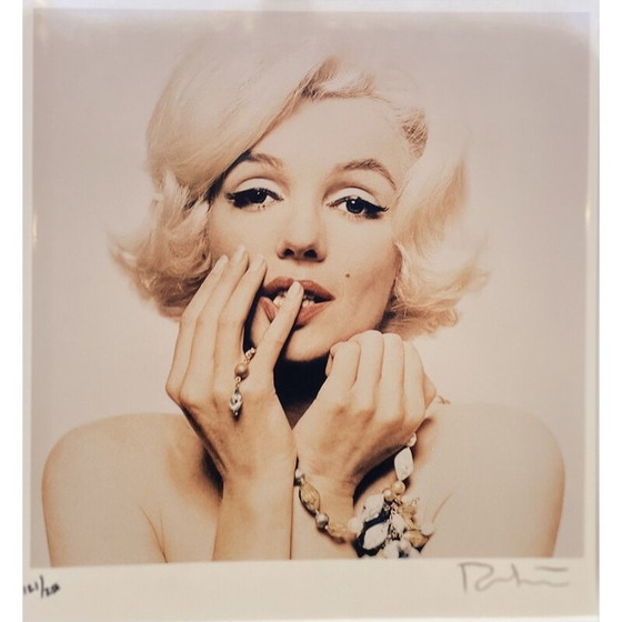 Image 1 of Vintage Marilyn photograph by Bert Stern, 1980