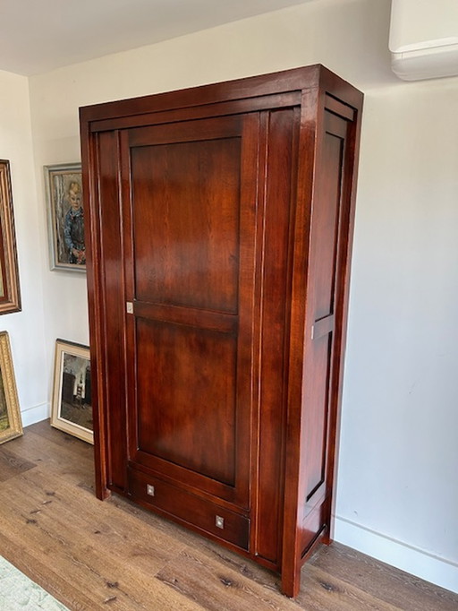 Design cabinet made of cherry wood