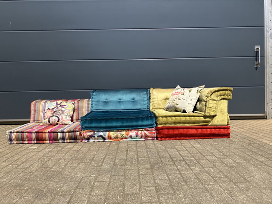 Image 1 of Ensemble Mah Jong de Roche Bobois, tissus d'ameublement Missoni, Hans Hopfer