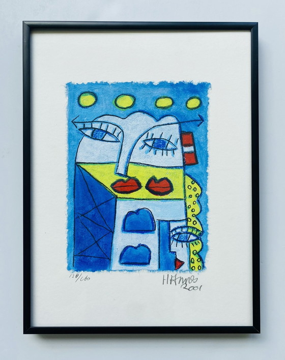 Image 1 of Silkscreen by Hannes Kuiper W22