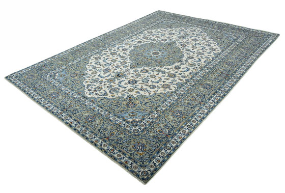 Image 1 of Hand-knotted Keshan oriental rug - 385 X 280 Cm