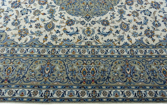 Image 1 of Hand-knotted Keshan oriental rug - 385 X 280 Cm