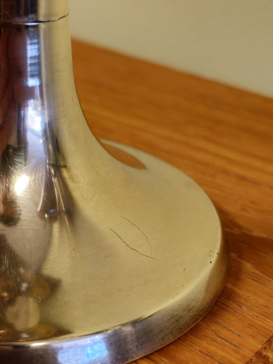 Image 1 of Vintage Brass Candlestick Candle Holder Blaker