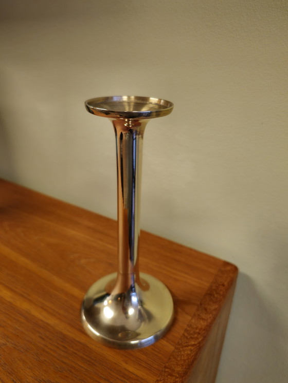 Image 1 of Vintage Brass Candlestick Candle Holder Blaker