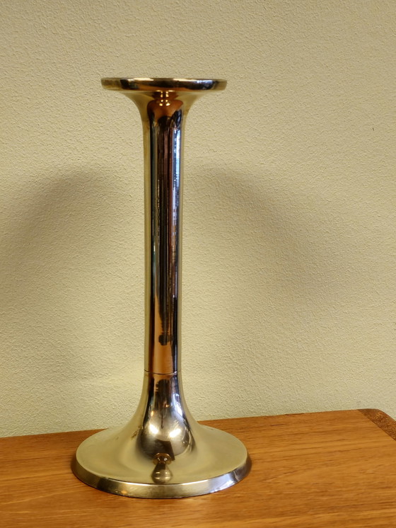 Image 1 of Vintage Brass Candlestick Candle Holder Blaker