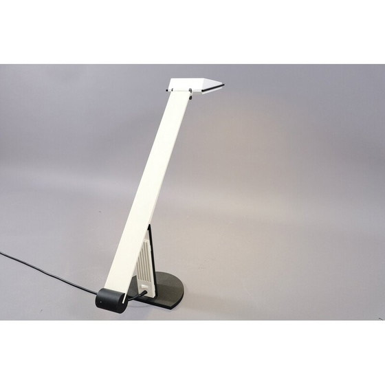 Image 1 of Lampada da comodino vintage in ghisa e plastica abs, Italia