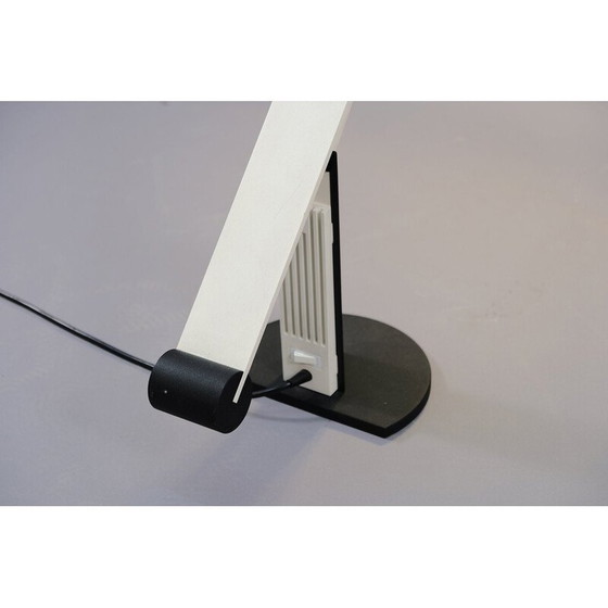 Image 1 of Lampada da comodino vintage in ghisa e plastica abs, Italia