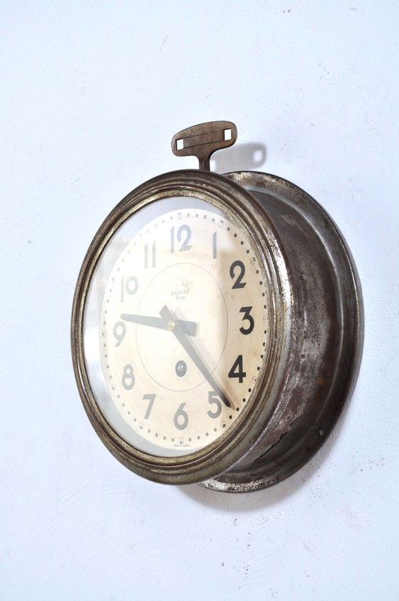 Image 1 of Vintage Ship's Clock Bayard