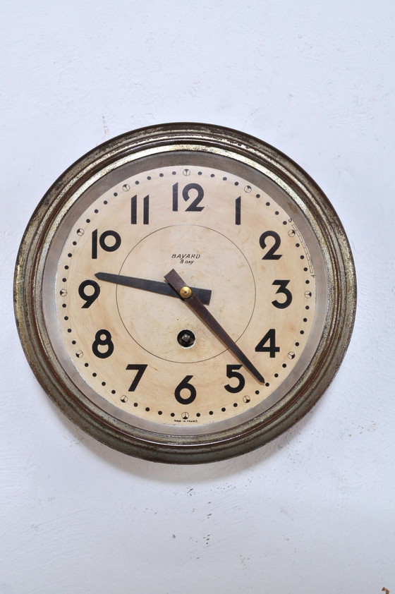 Image 1 of Vintage Ship's Clock Bayard