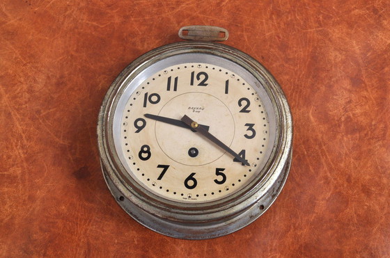 Image 1 of Vintage Ship's Clock Bayard