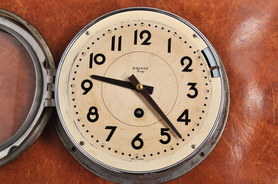 Image 1 of Vintage Ship's Clock Bayard