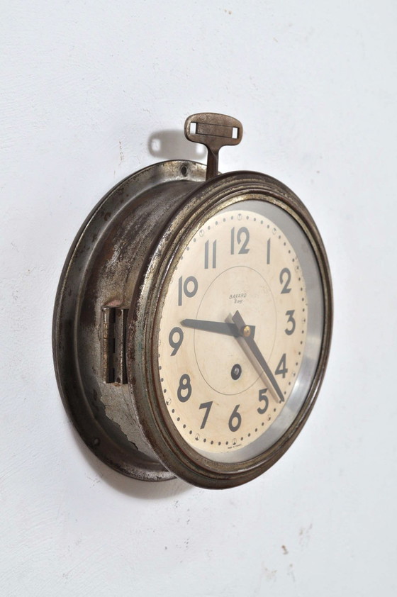 Image 1 of Vintage Ship's Clock Bayard