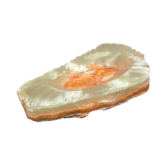 Image 1 of Vintage organic alabaster ashtray, Italy 1970s