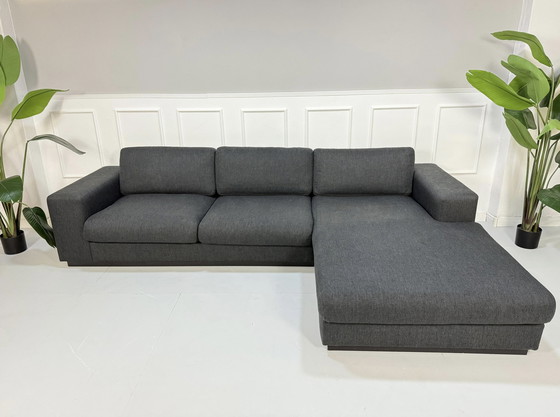 Image 1 of Bolia Sepia Sofa Designer Fabric Gray Couch 3 Seater