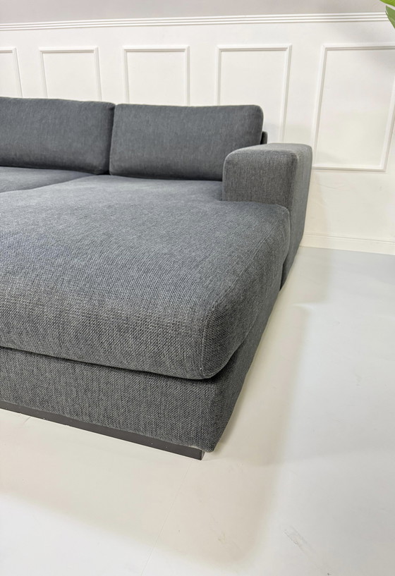 Image 1 of Bolia Sepia Sofa Designer Fabric Gray Couch 3 Seater