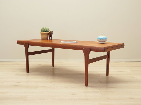 Image 1 of Teak Bench, Danish Design, 1960S, Designer: Johannes Andersen