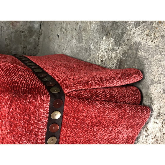 Image 1 of Poltrona vintage in velluto stile Napoleone III, 1940