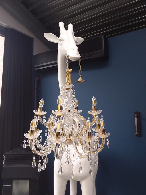 Qeeboo giraffe in love indoor lamp