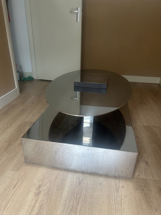 Image 1 of Mesa de espejo única de acero inoxidable