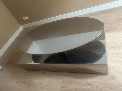 Unique Stainless Steel Mirror Table