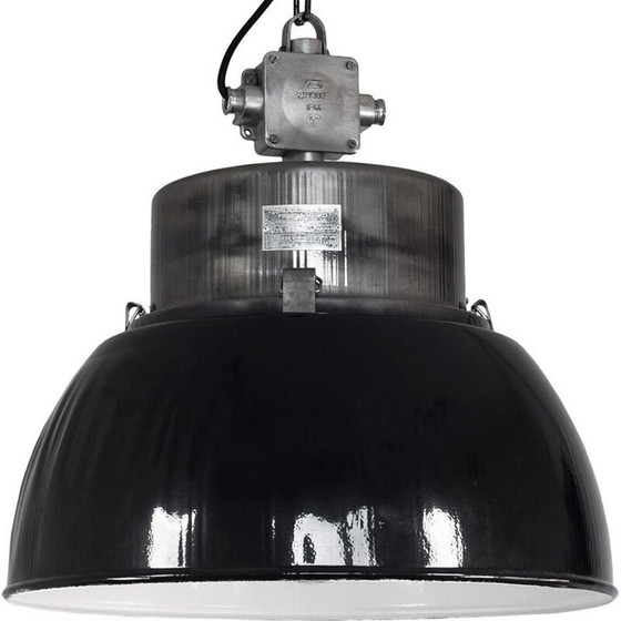 Image 1 of Vintage black pendant lamp for Mesko, Poland 1960-1980