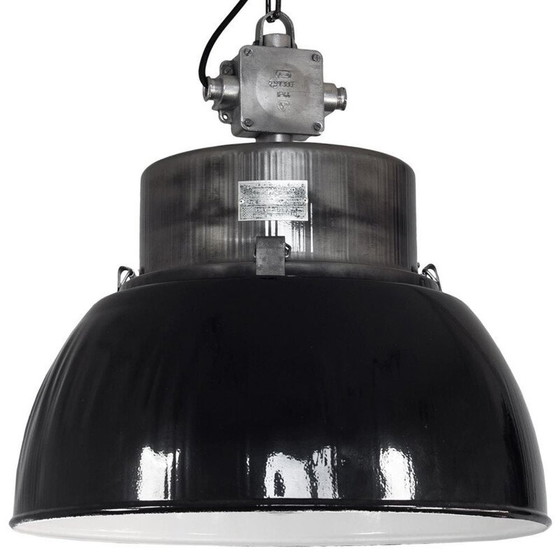 Image 1 of Vintage black pendant lamp for Mesko, Poland 1960-1980