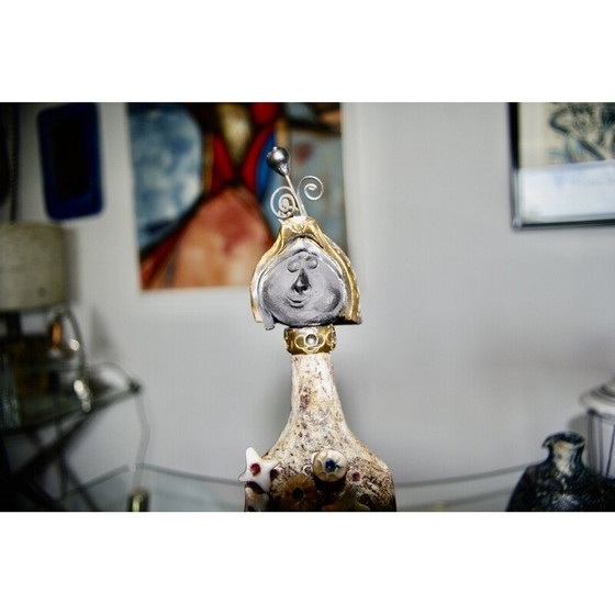 Image 1 of Vintage ceramic bouquet by Rafael Giarrusso, 1960