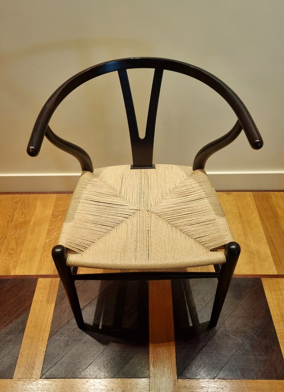 Image 1 of 6x Chaise Wishbone de Carl Hansen & Son par Hans Wegner