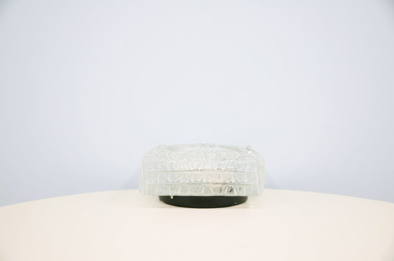 Image 1 of square glass ceiling light RZB