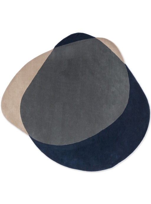 Brink En Campman Element Arp Rug Blue 200X220