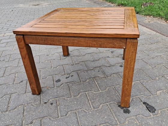 Image 1 of Gloster teak lounge table / side table 65x65x45(h)cm