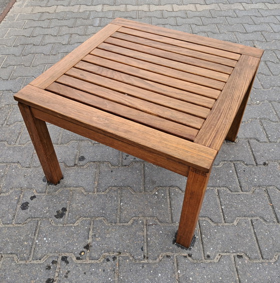 Image 1 of Gloster teak lounge table / side table 65x65x45(h)cm