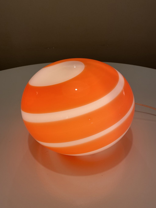 Ilu di Vetro swirl table lamp