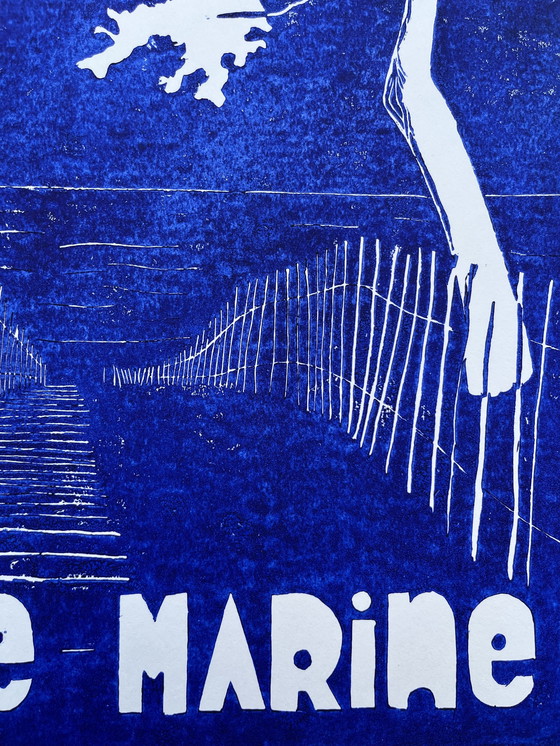 Image 1 of Santa Marina Linograbado n.º 3