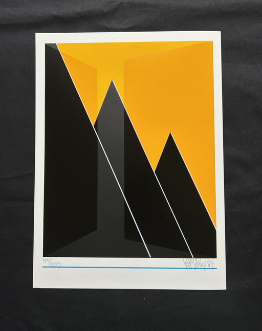 Screen print Wout Van Der Vet