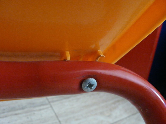 Image 1 of Chaise école enfant vintage plastique