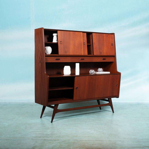 Completely renovated 1960s cabinet Louis van Teeffelen