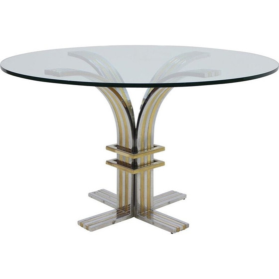 Image 1 of Vintage round table from Banci Firenze, Italy 1970