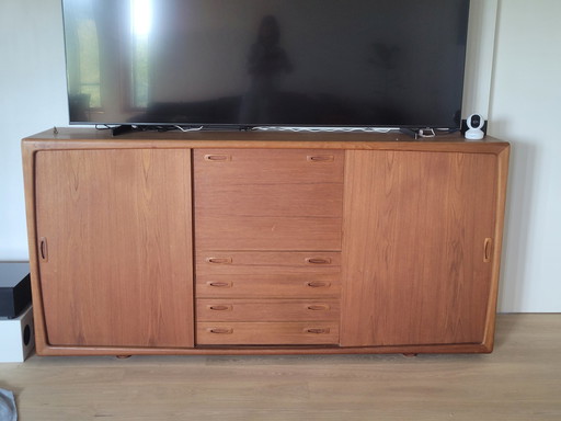 Hp Hansen Danish Modern Highboard Teak