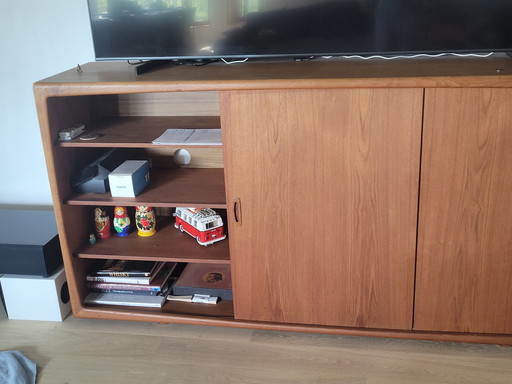 Hp Hansen Danish Modern Highboard Teak