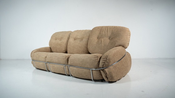 Image 1 of Mid-Century Modern "Okay" Sofa By Adriano Piazzesi, 1960S