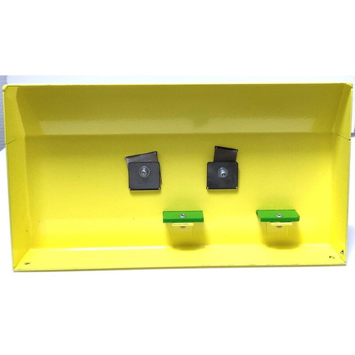 Vintage metal wall decoration from a model-making store, 1990