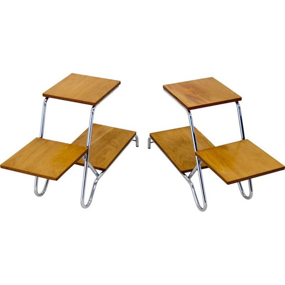 Image 1 of Pair of vintage planters by Kovona, Czechoslovakia 1960