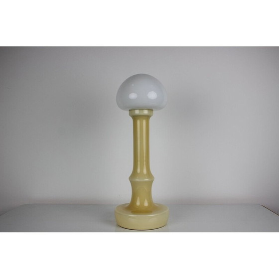 Image 1 of Lampada da tavolo vintage in vetro di Ivan Jakeš, Cecoslovacchia 1970