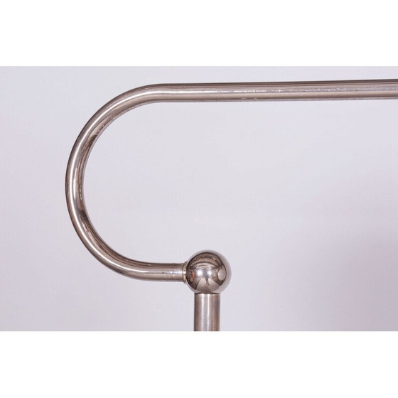 Image 1 of Vintage chrome Bauhaus floor lamp for Hynek Gottwald, Czechoslovakia 1930